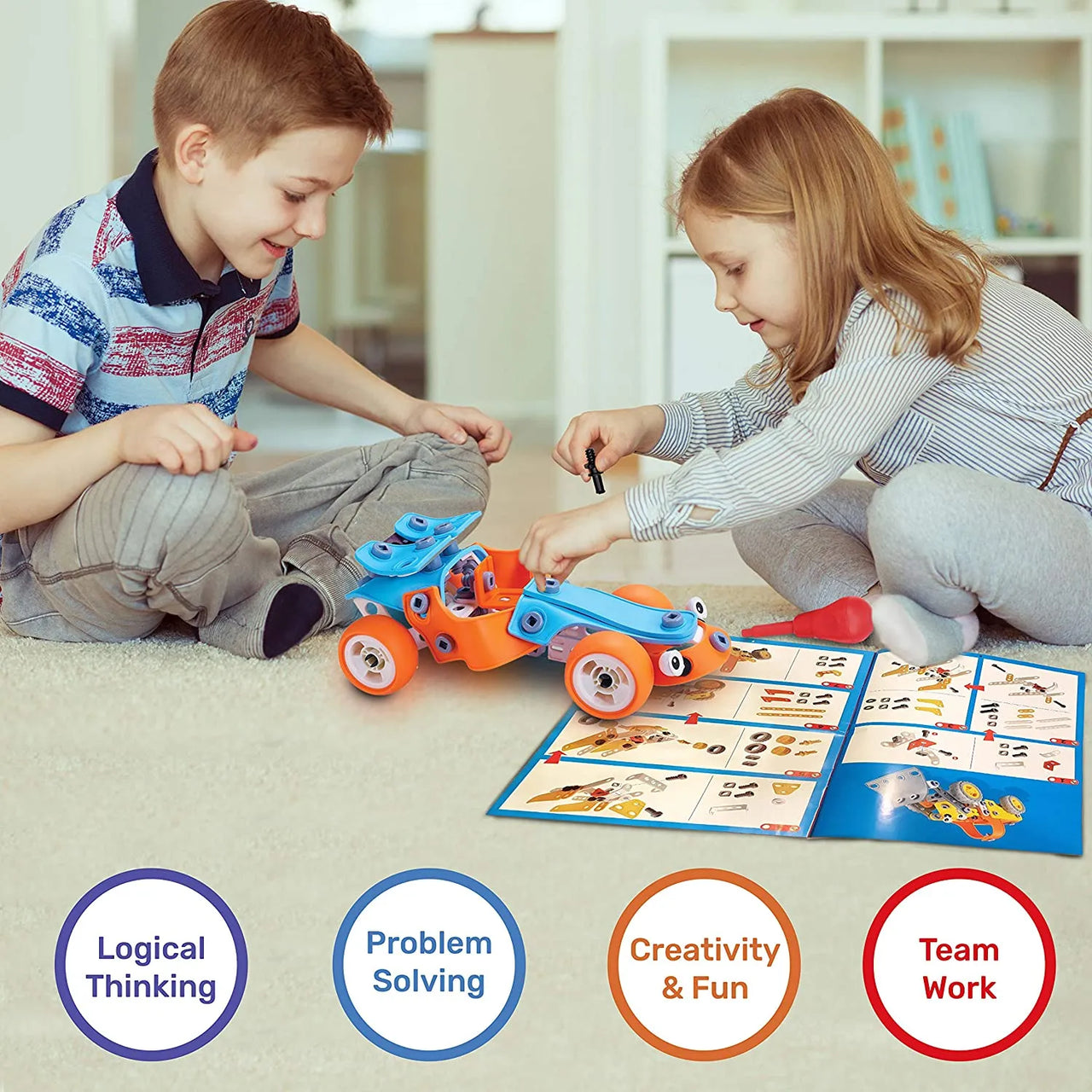 Build Genius Playset™ - Rakennussarja - STEM-lelut