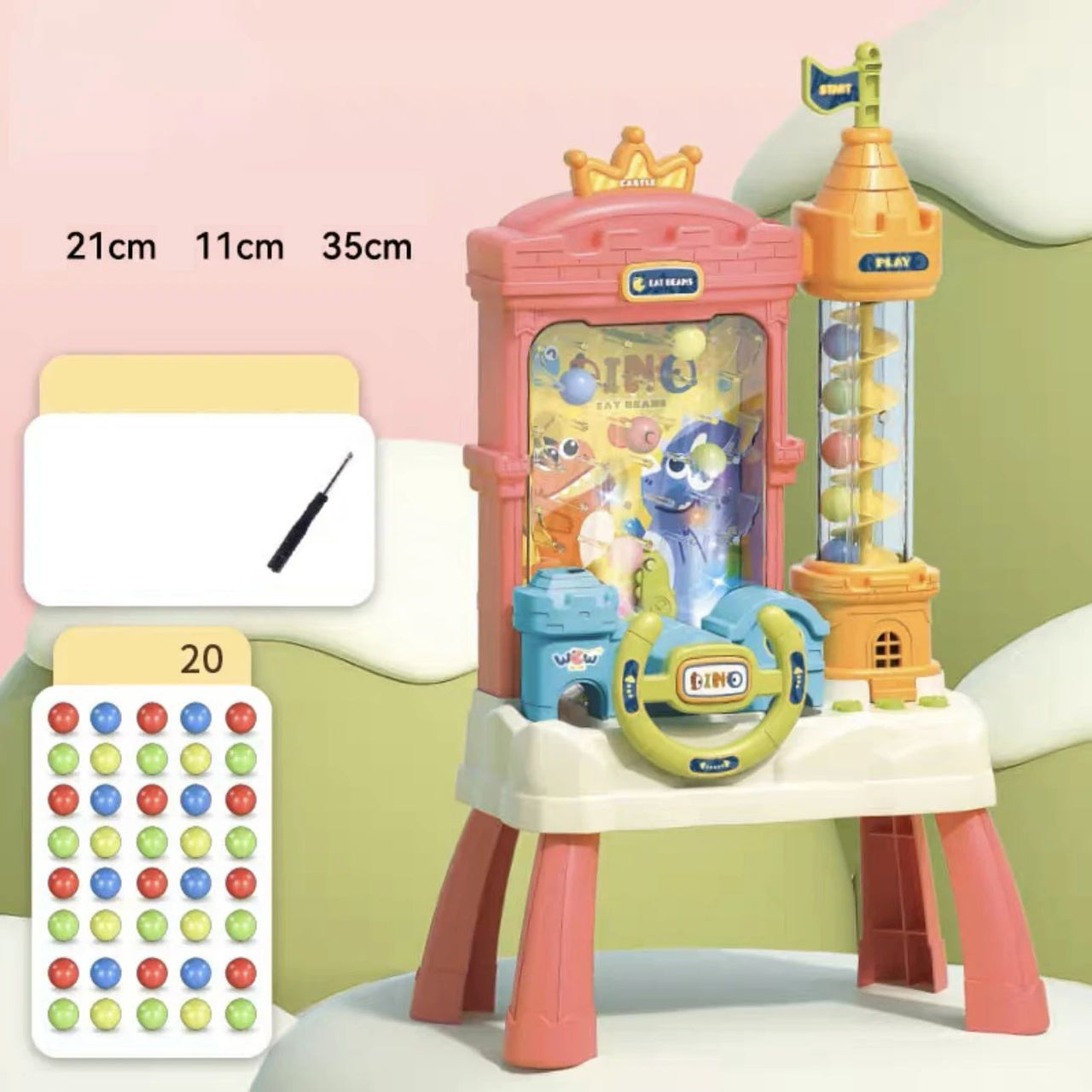 Mini Claw Machine – Grijp & Win – Lelukone