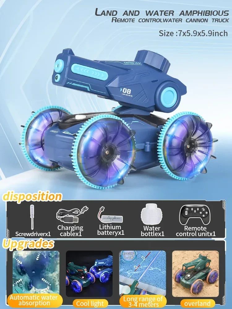 Aqua Racer™ – Kaksinkertainen niin kova – RC sammakkoeläin kilpa-auto