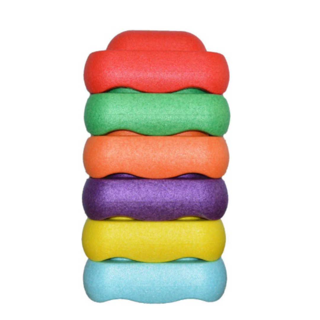 Stepping Stones™ - Hauskanpitoon ja motoriseen kehitykseen - Pinottavat kivet
