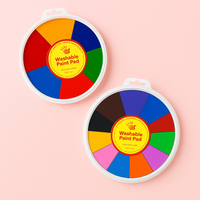 Thumbnail for Paint Wheel™ - Maalaa sormiväreillä - Maalaussetti lapsille