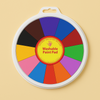Paint Wheel™ - Maalaa sormiväreillä - Maalaussetti lapsille