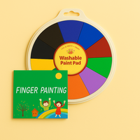 Thumbnail for Paint Wheel™ - Maalaa sormiväreillä - Maalaussetti lapsille