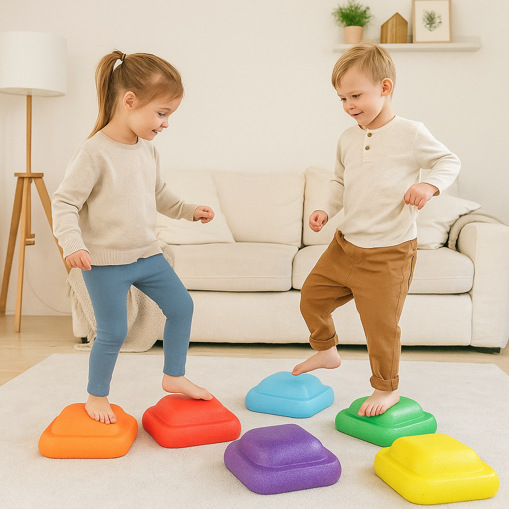 Stepping Stones™ - Hauskanpitoon ja motoriseen kehitykseen - Pinottavat kivet