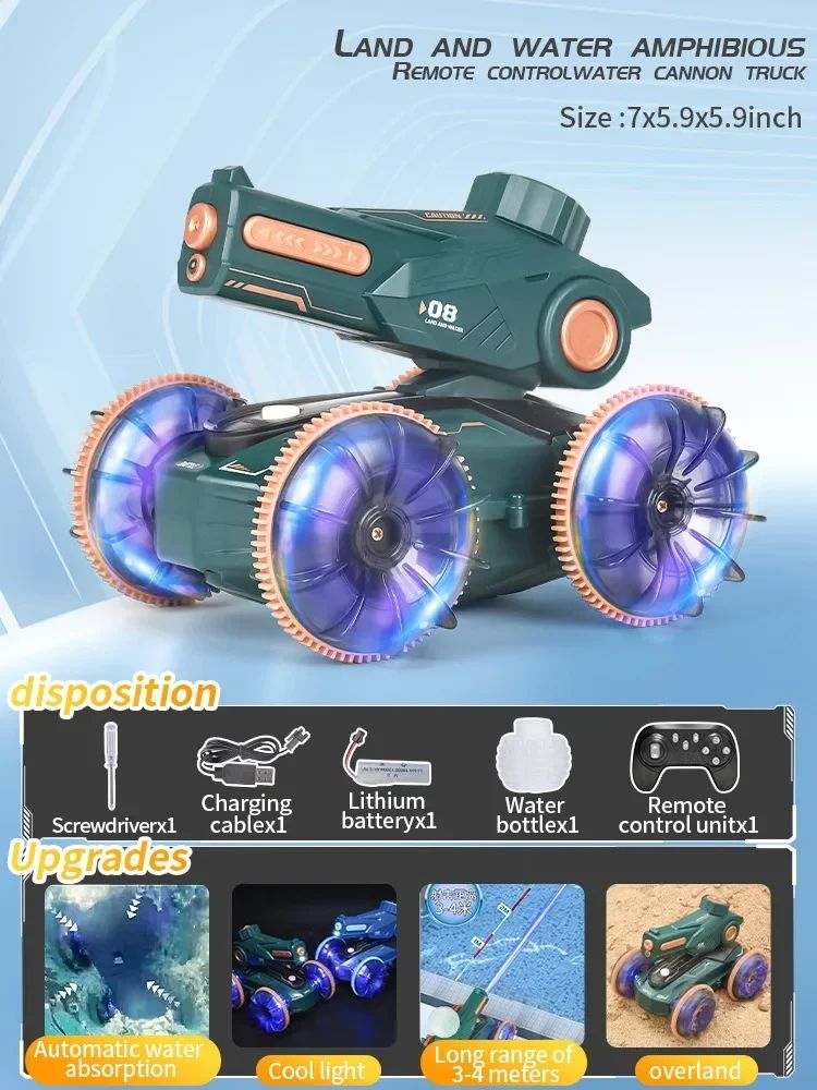 Aqua Racer™ – Kaksinkertainen niin kova – RC sammakkoeläin kilpa-auto