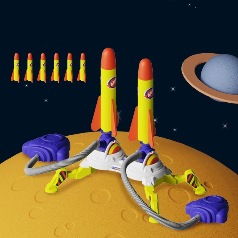 Air Rocket - Hyppää ja laukais - Raketti-lelu