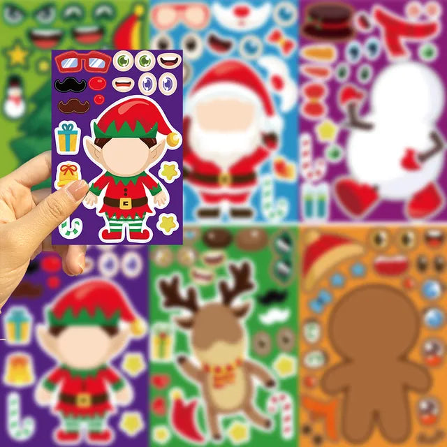 Christmas Stickerset™ - Jouluntaikaa tarroissa - Tarra-arkki joulu