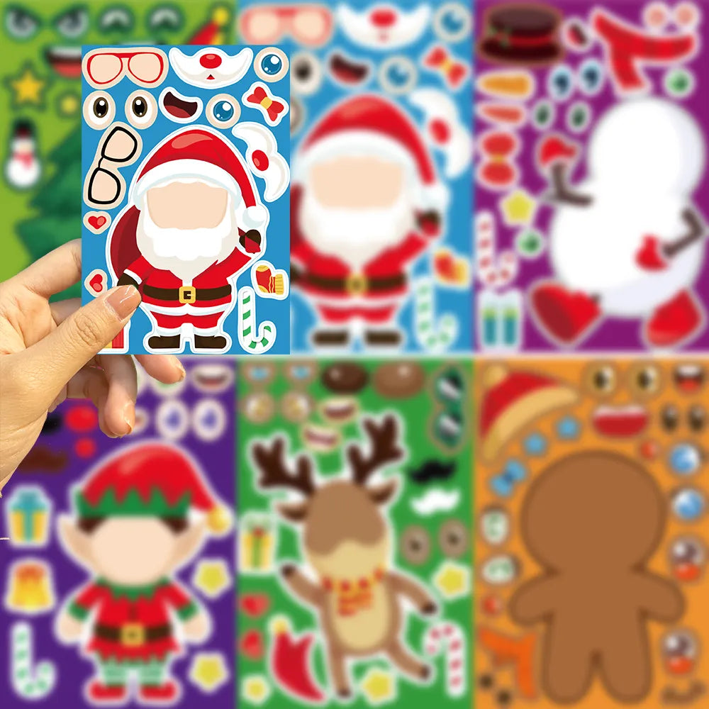 Christmas Stickerset™ - Jouluntaikaa tarroissa - Tarra-arkki joulu