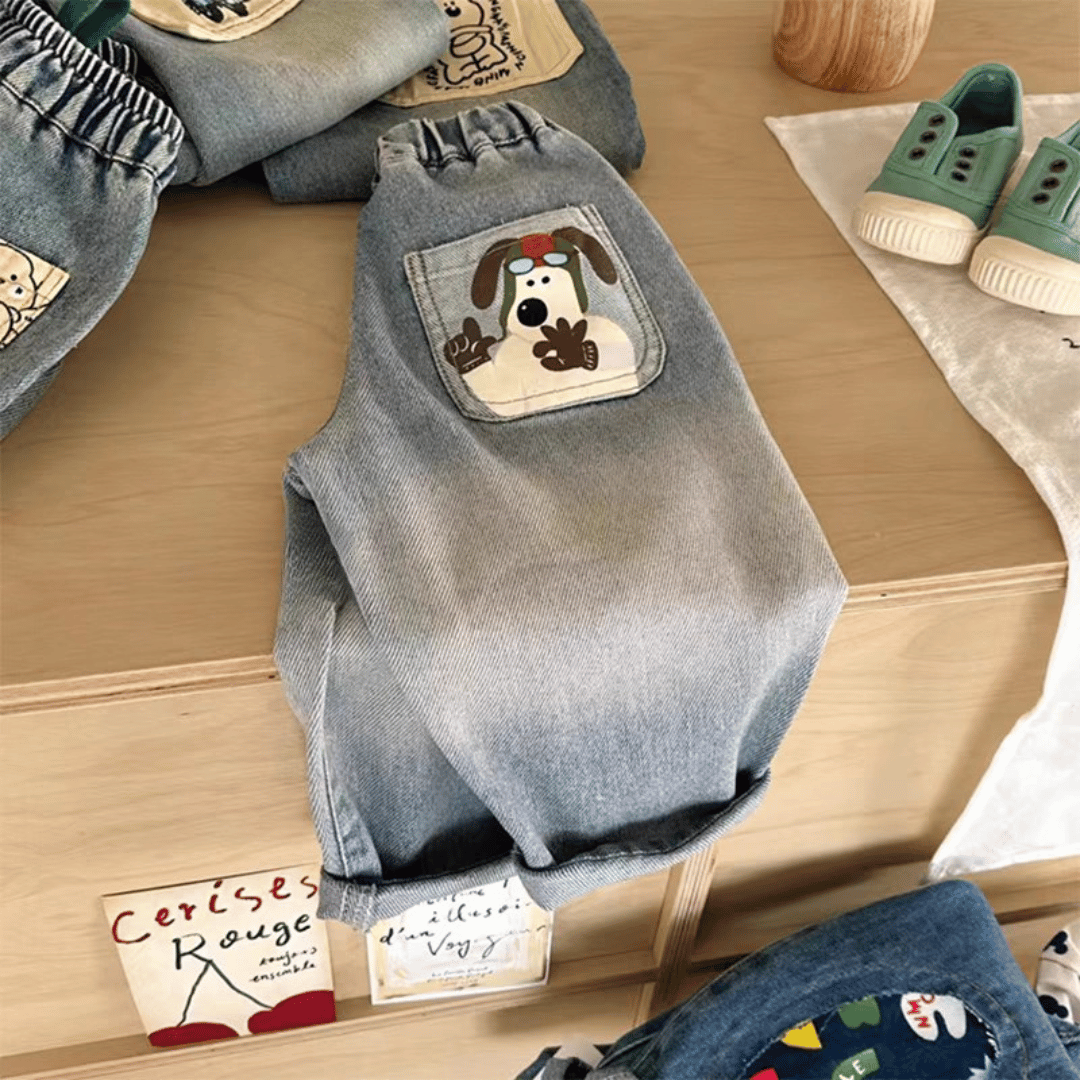 Mini Fashion™ - Ihanaa farkkua - Lasten rennot farkut