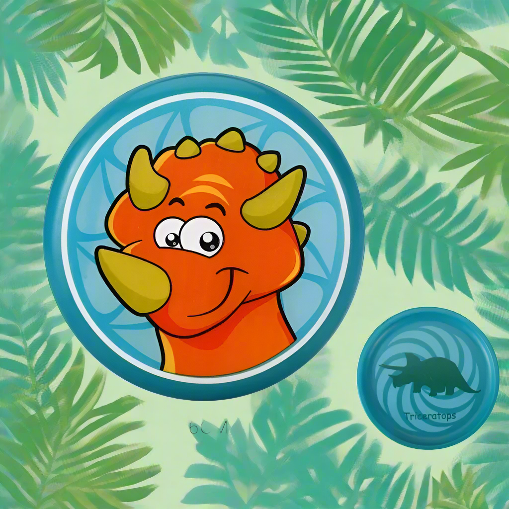 SkyDisk – Interaktiivinen ja hauska – Dino Frisbee