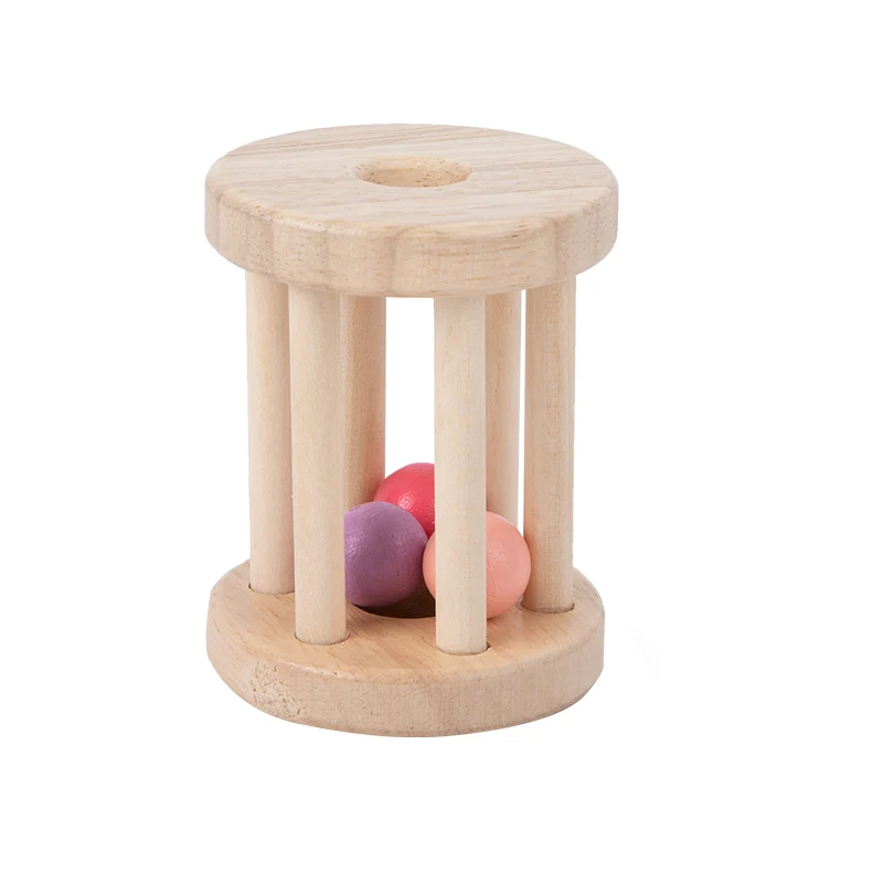 Music Rattle™ – Merry Roll Häkki – Puiset helistin lelut