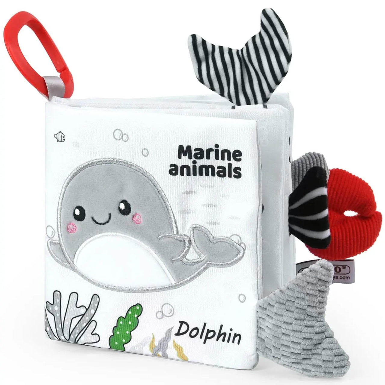 Soft Sensory Book – Tunne & Tutustu – Vauva kirjanen