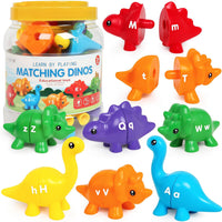 Thumbnail for Matching Dino's – Hauska & opettavainen - Aakkoset ja numerot Dino Game - Dino-peli