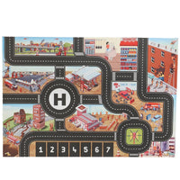 Thumbnail for Car Adventure - Magic City Playmat™ - Kaupunki Auto leikkimatto
