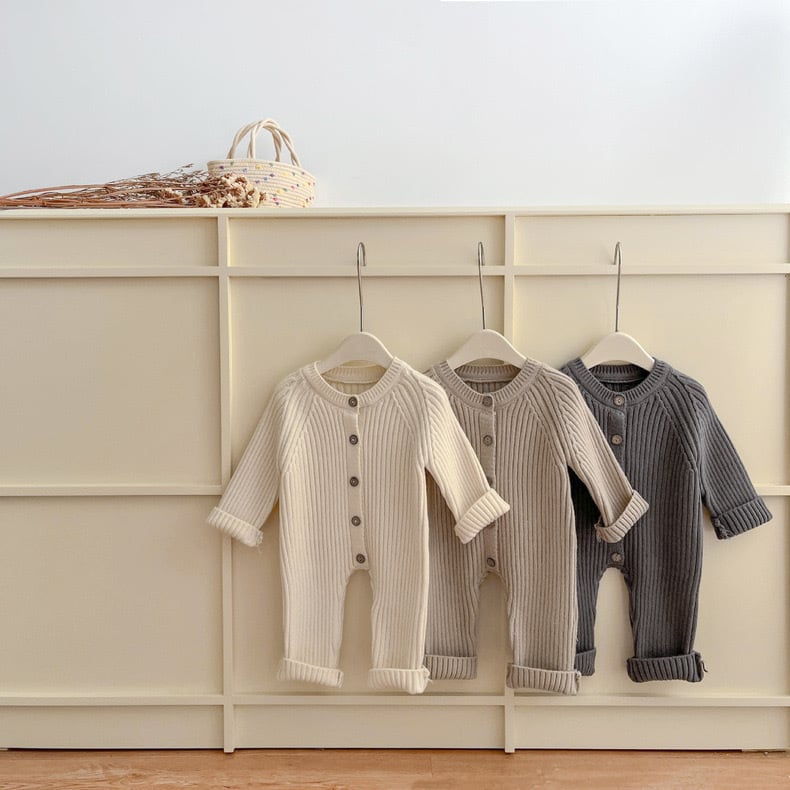 CozyCotton – Mukava & Tyylikäs - Neulottu Romperi