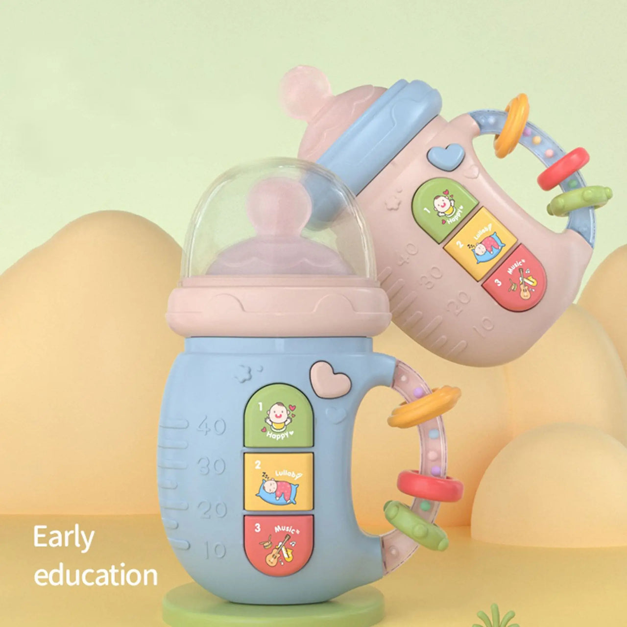 Musical Pacifier™ - Helppoa syöttämistä - Interaktiivinen tuttipullo