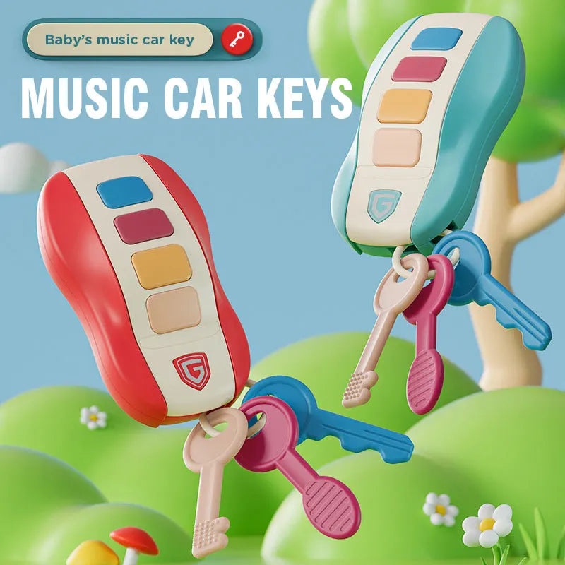 Music Car Key™ - Melodinen kyyti - Soivat autonavaimet musiikkilelu