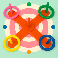 Thumbnail for Hoop Ring Toss™ – Heitä & voita – Heittorenkaat ulkoleikkisarja