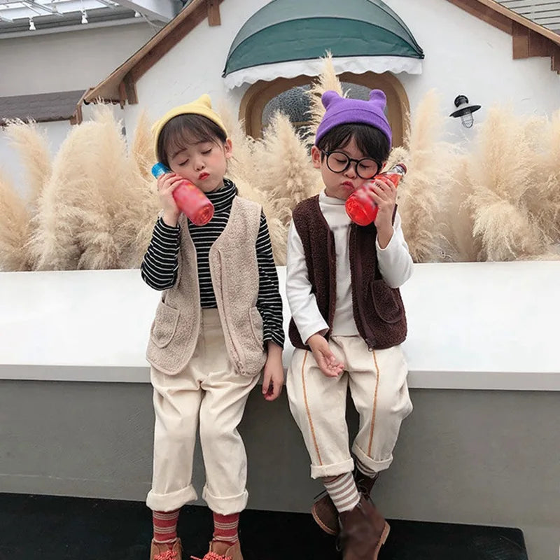 Mini Fashion™ - Lasten pörröliivi