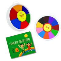 Thumbnail for Paint Wheel™ - Maalaa sormiväreillä - Maalaussetti lapsille
