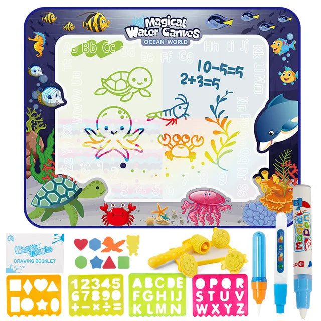 AquaMagic Mat™ - Luovaa leikkiä - Vuorovaikutteinen piirustus-/leikkimatto