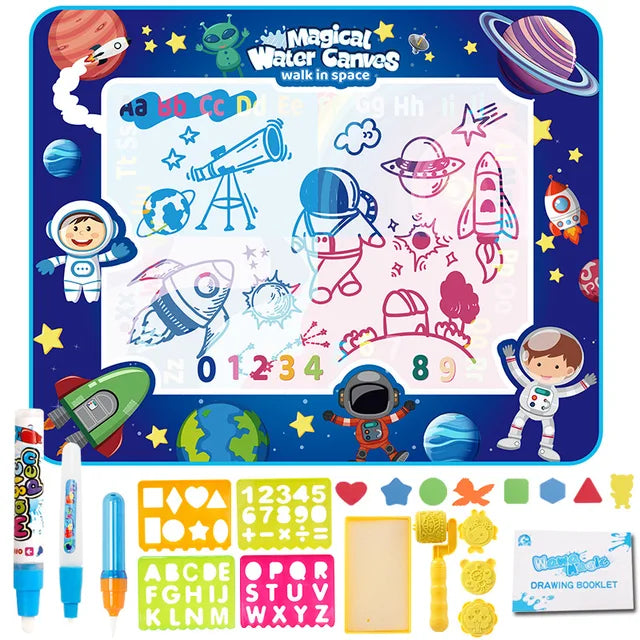 AquaMagic Mat™ - Luovaa leikkiä - Vuorovaikutteinen piirustus-/leikkimatto