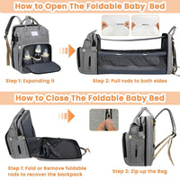 Thumbnail for Baby Backpack™ - Monikäyttöinen vauvareppu - Vauvareppu