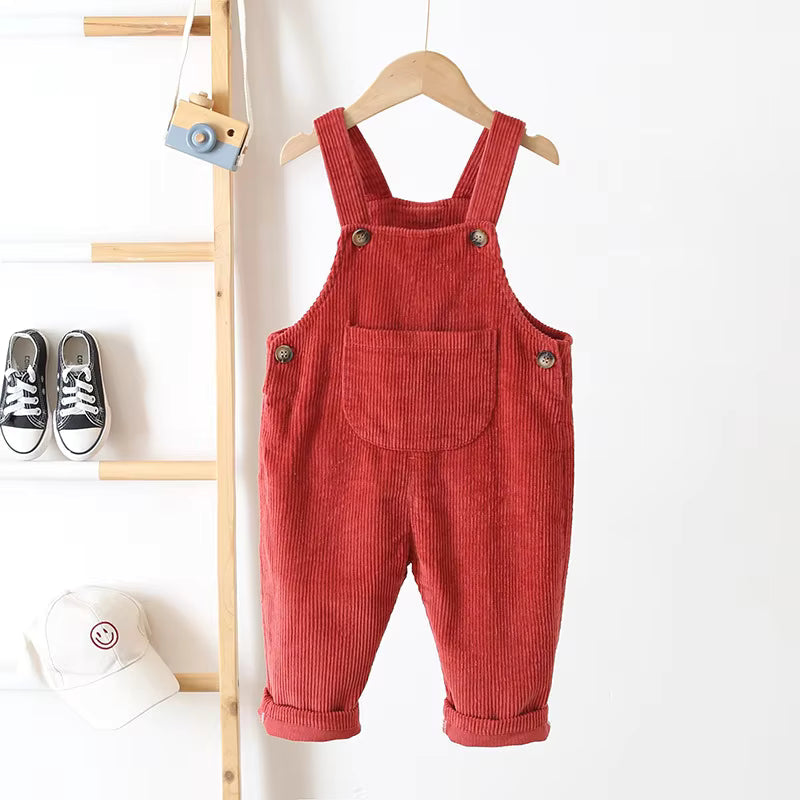 TinyTrend – Mukava ja tyylikäs – Rib-kangas puutarhahousut