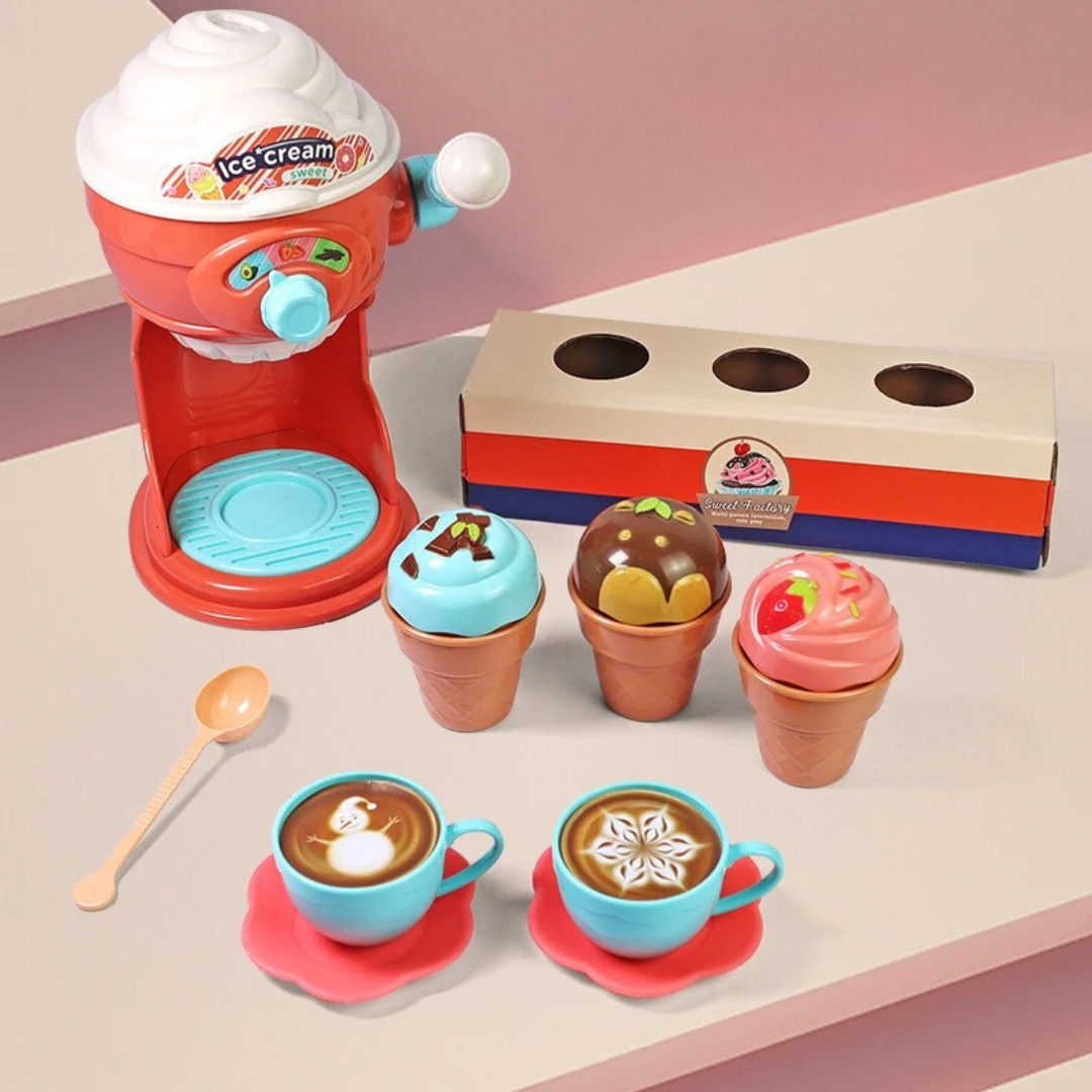 Ice Cream Maker Set™ - Pienet jäätelömestarit - Jäätelökone lelusetti