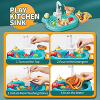 Thumbnail for Kitchen toy™ - Vesileikkejä kaikille - Leikkikeittiöallas