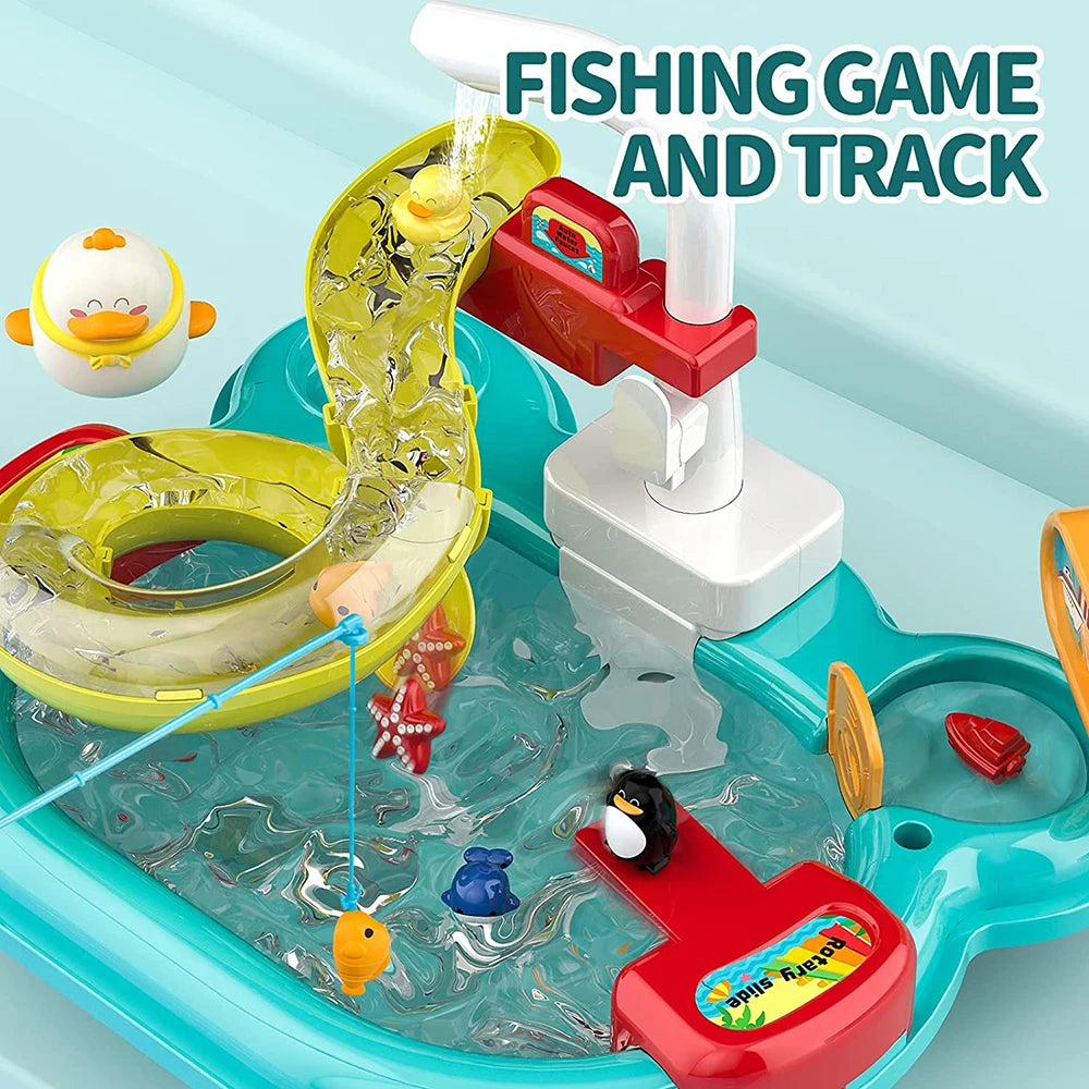 Kitchen toy™ - Vesileikkejä kaikille - Leikkikeittiöallas