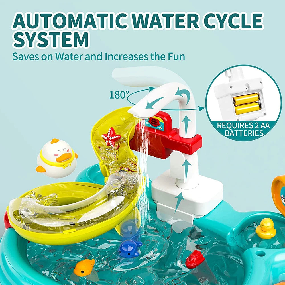 Kitchen toy™ - Vesileikkejä kaikille - Leikkikeittiöallas
