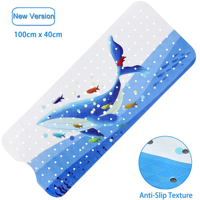Happy BathMat™ - Turvaa kylpemiseen - Liukuesto kylpymatto