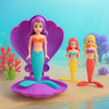 AquaWhirl – Maaginen uinti hauskaa – Merenneito kuoressa