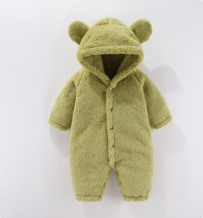 Mini Fashion™ - Söpö huppu - Hupullinen fleece haalari