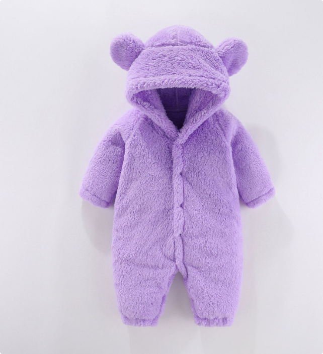 Mini Fashion™ - Söpö huppu - Hupullinen fleece haalari