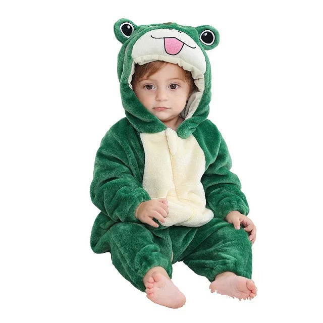 Mini Fashion - Kestävä ja pestävä - Eläinten toppapuku (0-24 kk)