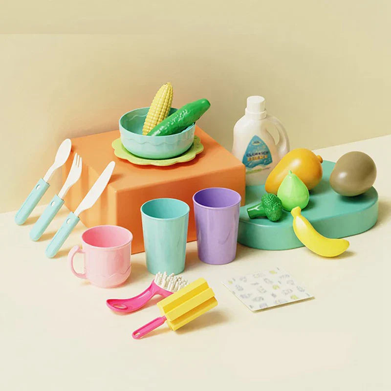 Children Kitchen – Vesi hauskaa & oppimista – 2-in-1 leikkiallas