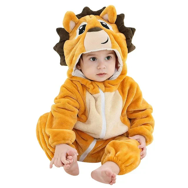 Mini Fashion - Kestävä ja pestävä - Eläinten toppapuku (0-24 kk)