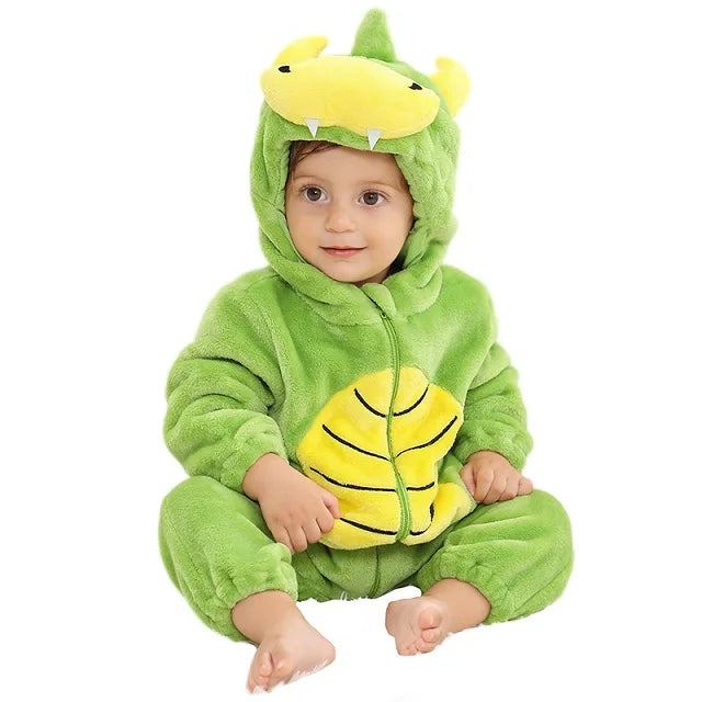 Mini Fashion - Kestävä ja pestävä - Eläinten toppapuku (0-24 kk)