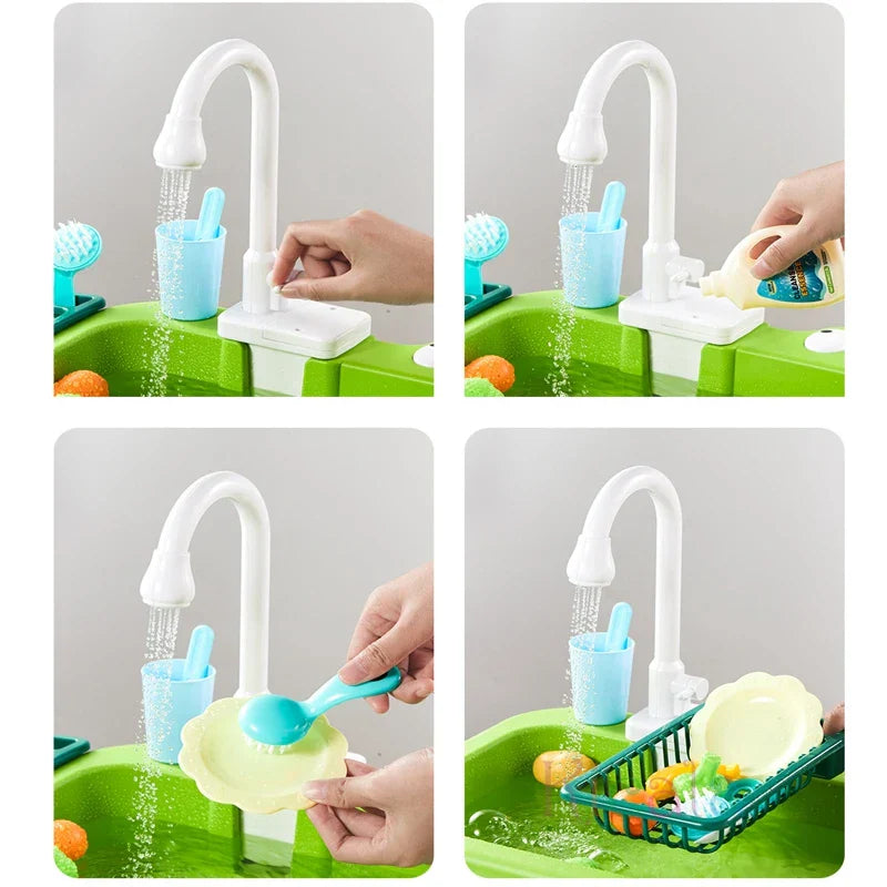 Children Kitchen – Vesi hauskaa & oppimista – 2-in-1 leikkiallas