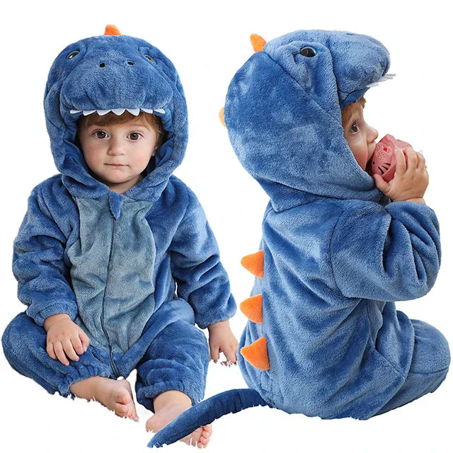 Mini Fashion - Kestävä ja pestävä - Eläinten toppapuku (0-24 kk)