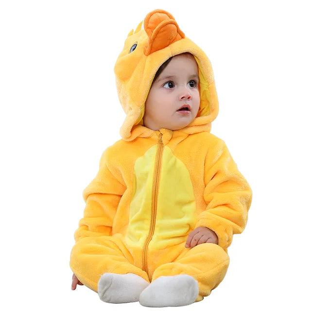 Mini Fashion - Kestävä ja pestävä - Eläinten toppapuku (0-24 kk)
