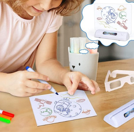 Magic Drawing Board™ - Hehkuvaa taidetta - Valaiseva 3D-piirustuslauta