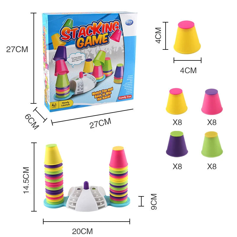 Speed Stacker™ - Kisaa huipulle! - Pinoamispeli