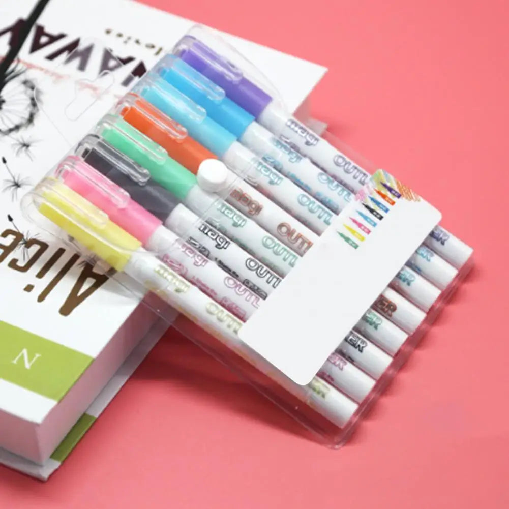 FluoroSketch Markers™ - Hehkuva luovuus - Hehkuvat tussit