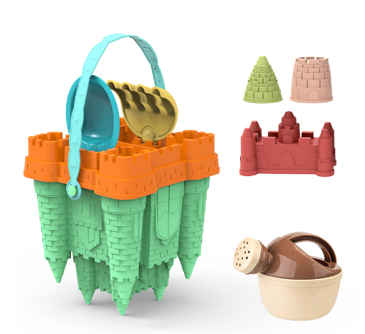 Beach Castle Play Set™ - Rantahupia lapsille - Hiekkalinnan rakennussetti