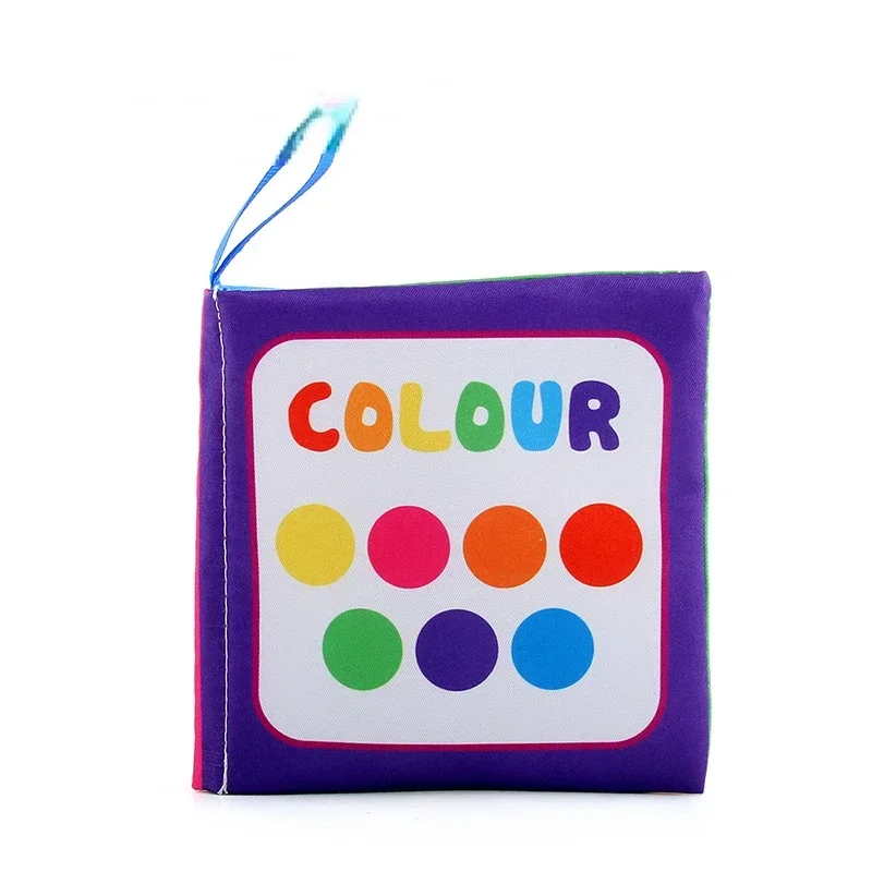 Rattle Book™ - Ääni ja liike - Kangaskirja lapsille