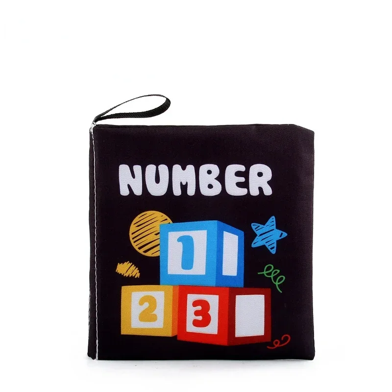 Rattle Book™ - Ääni ja liike - Kangaskirja lapsille