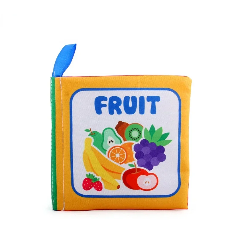 Rattle Book™ - Ääni ja liike - Kangaskirja lapsille